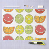 Papier Mousseline Fruit Citron (Artisanat)