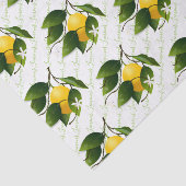 Papier Mousseline Fruit citron (Détail)