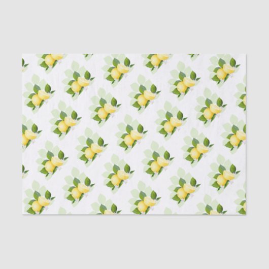 Papier Mousseline Fruit Citrus citron comestible (Recto)