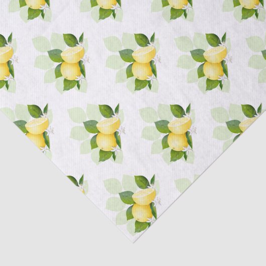 Papier Mousseline Fruit Citrus citron comestible (Détail)