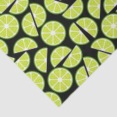 Papier Mousseline Fruit d'agrumes de lime verte (Détail)