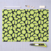 Papier Mousseline Fruit d'agrumes de lime verte (Artisanat)