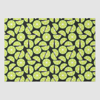 Papier Mousseline Fruit d'agrumes de lime verte