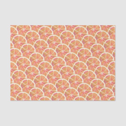 Papier Mousseline Fruit d'agrumes de pamplemousse (Recto)