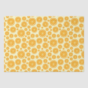 Papier Mousseline Fruit d'agrumes en tranches d'orange