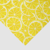 Papier Mousseline Fruit de tissu de découpage de tranches de citron (Détail)