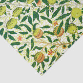 Papier Mousseline Fruit exotique de William Morris, jaune citron (Détail)