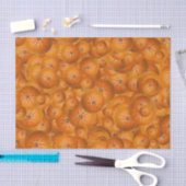 Papier Mousseline Fruit Fun Tangerine Imprimer Motif (Artisanat)