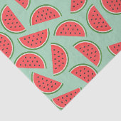 Papier Mousseline Fruit Motif de tranches de pastèque (Détail)