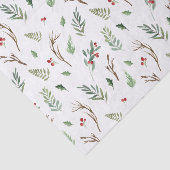 Papier Mousseline Fruit simple Pinecone de la forêt Noël (Détail)