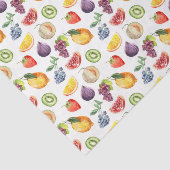 Papier Mousseline Fruits (Design 48 série Jaune/Orange) (Détail)