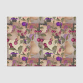 Papier Mousseline Fruits, patchwork (Recto)