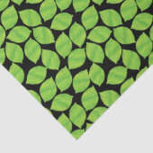 Papier Mousseline Fruity Green Limes, Arrière - plan noir à Customis (Détail)