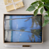 Papier Mousseline Ft Lauderdale Floride Sand Beach & Palm Trees (Cadeau)