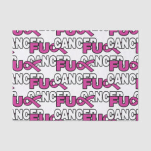 Papier Mousseline FU CANCER...Cancer du sein