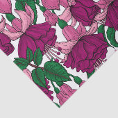 Papier Mousseline Fuchsia (Détail)