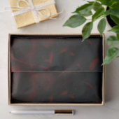 Papier Mousseline fumée rouge (Cadeau)