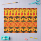 Papier Mousseline Fun African Tribal motif papier tissu (Artisanat)