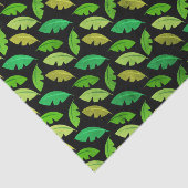 Papier Mousseline Fun Banana Leaf Tropical Anniversaire Motif (Détail)
