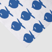 Papier Mousseline Fun Blue Fish (Détail)