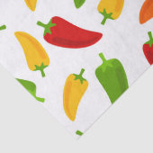 Papier Mousseline Fun Fiesta fête piment tissu (Détail)