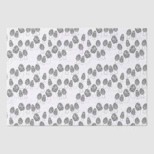Papier Mousseline Fun Fungi Morel Champignons Cadeau Motif