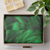 Papier Mousseline Fun Green faux monstre texture fourrure (Cadeau)