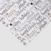 Papier Mousseline Fun Happy Balloons Birthday (Détail)