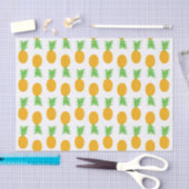 Papier Mousseline Fun Motif ananas tissu d'emballage (Artisanat)