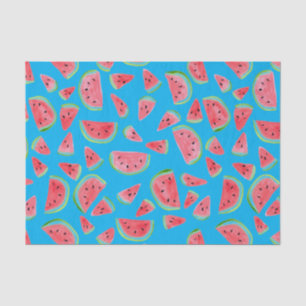Papier Mousseline Fun Watercolor Watermelon Cadeau
