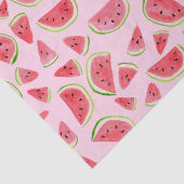 Papier Mousseline Fun Watercolor Watermelon Cadeau (Détail)