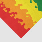 Papier Mousseline Funky Boho Abstrait Gay Rainbow Mosaic Pride Drape (Détail)