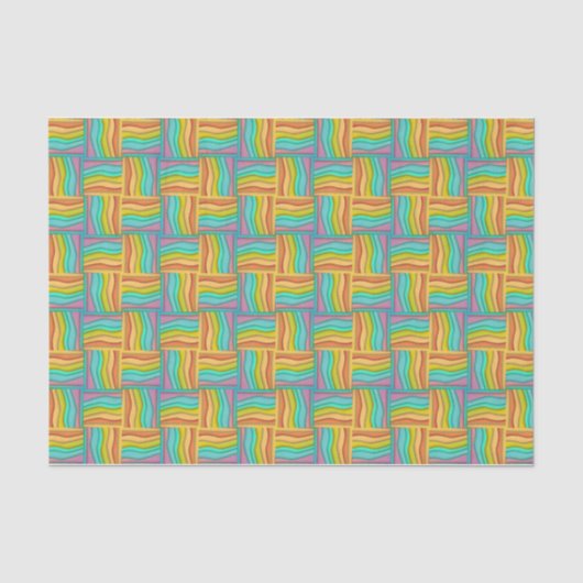 Papier Mousseline Funky Tissé Couleur (Recto)