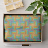 Papier Mousseline Funky Tissé Couleur (Cadeau)