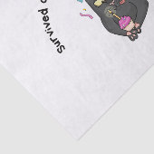 Papier Mousseline Funny Birthday (Détail)