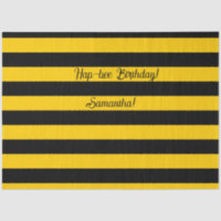 Funny Classic Bumble Bee Stripes Motif rayé