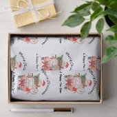 Papier Mousseline Funny new year truck Christmas (Cadeau)