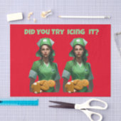 Papier Mousseline Funny Nurse Icing It Thunder_Cove (Artisanat)