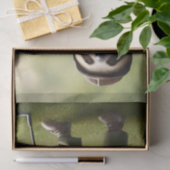Papier Mousseline Funny Sloth Golf Player, (Cadeau)