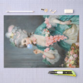 Papier Mousseline Funny Whimsical Marie Antoinette Découpage françai (Artisanat)
