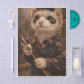 Papier Mousseline Furet artistique  (Artisanat)