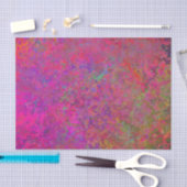 Papier Mousseline Fuschia et texture de turquoise (Artisanat)