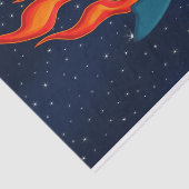 Papier Mousseline Fusée (Détail)