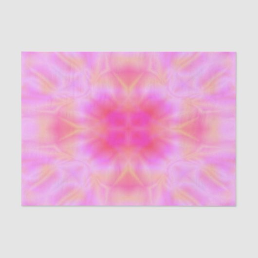 Papier Mousseline Fusée rose (Recto)