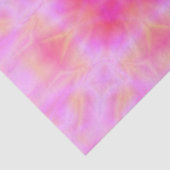 Papier Mousseline Fusée rose (Détail)