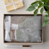 Papier Mousseline Fuzzy White Quail Cerf Fawn (Cadeau)