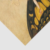 Papier Mousseline FX Leyendecker Papillon Découpage Art Déco (Détail)