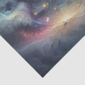 Papier Mousseline Galactic Heart Decoupage (Détail)