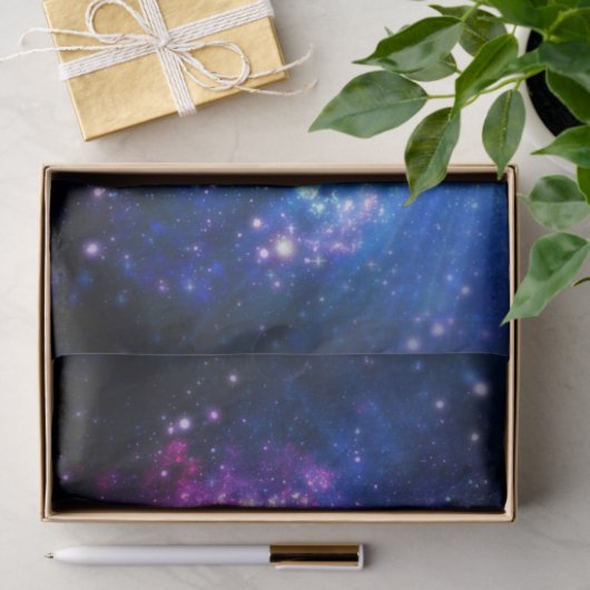 Papier Mousseline Galaxie (Cadeau)