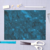 Papier Mousseline Galaxie bleue (Artisanat)